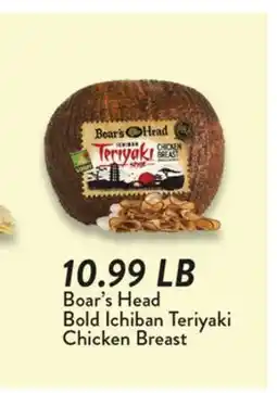 Fresh Thyme Boar's Head Bold Ichiban Teriyaki Chicken Breast offer