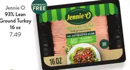Fresh Thyme Jennie O 93% Lean Ground Turkey offer