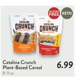 Fresh Thyme Catalina Crunch Plant-Based Cereal offer