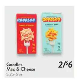 Fresh Thyme Goodles Mac & Cheese offer