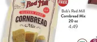 Fresh Thyme Bob's Red Mill CORNBREAD Cornbread Mix offer