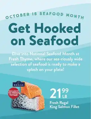 Fresh Thyme Fresh Regal King Salmon Fillet offer