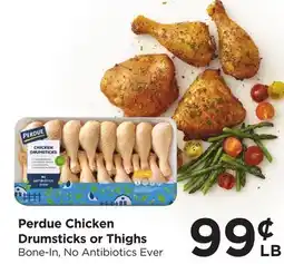 Food 4 Less Perdue Chicken Drumsticks or Thighs offer