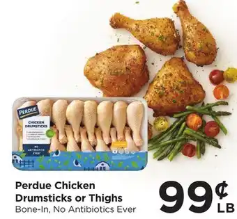 Food 4 Less Perdue Chicken Drumsticks or Thighs offer
