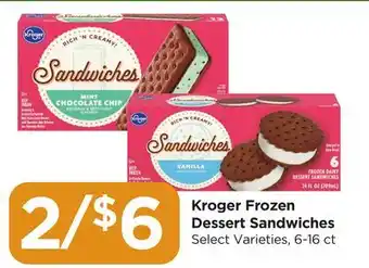 Food 4 Less Kroger Frozen Dessert Sandwiches offer