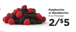 Food 4 Less Raspberries or Blackberries offer