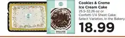 Food 4 Less Cookies & Cream Ice Cream Cake offer