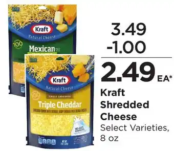 Food 4 Less Kraft Shredded Cheese offer