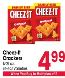 Jewel-Osco Cheez-It Crackers offer