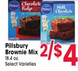 Jewel-Osco Pillsbury Brownie Mix offer