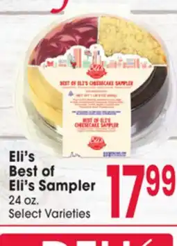 Jewel-Osco Eli's Best of Eli's Sampler offer