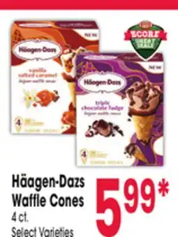 Jewel-Osco Häagen-Dazs Waffle Cones offer