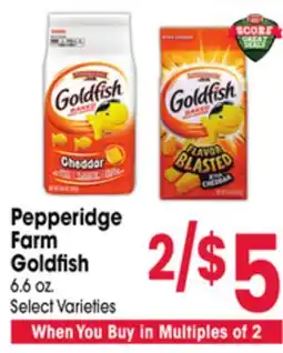 Jewel-Osco Pepperidge Farm Goldfish offer