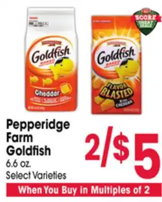 Jewel-Osco Pepperidge Farm Goldfish offer