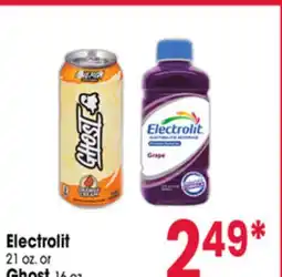 Jewel-Osco Electrolit 21 oz. or Ghost 16 oz offer