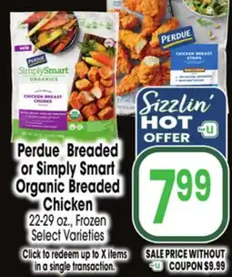 Jewel-Osco Perdue Breaded or Simply Smart Organic Breaded Chicken offer