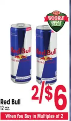 Jewel-Osco Red Bull offer
