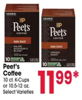 Jewel-Osco Peet's Coffee offer