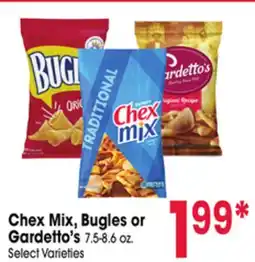 Jewel-Osco Chex Mix, Bugles or Gardetto's offer