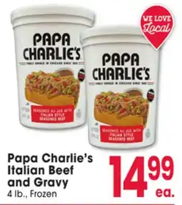 Jewel-Osco Papa Charlie's Italian Beef offer