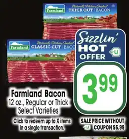 Jewel-Osco Farmland Bacon offer