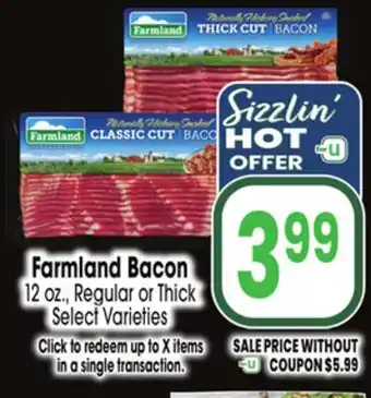 Jewel-Osco Farmland Bacon offer