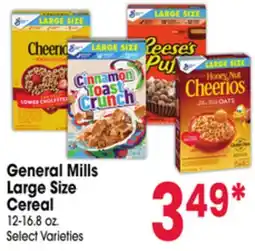 Jewel-Osco General Mills Large Size Cereal offer
