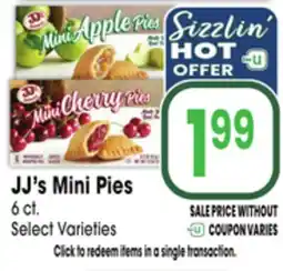 Jewel-Osco JJ's Mini Pies offer