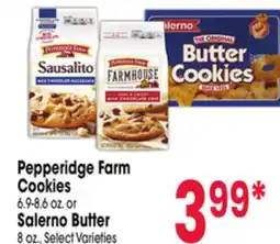 Jewel-Osco Pepperidge Farm Cookies 6.9-8.6 oz. or Salerno Butter 8 oz offer