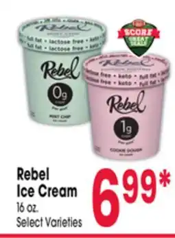 Jewel-Osco Rebel Ice Cream offer