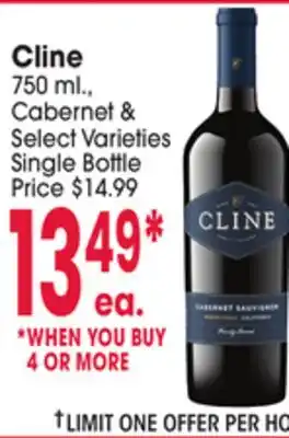 Jewel-Osco Cline offer