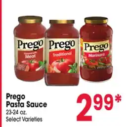 Jewel-Osco Prego Pasta Sauce offer