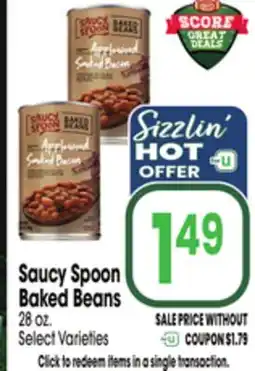 Jewel-Osco Saucy Spoon Baked Beans offer