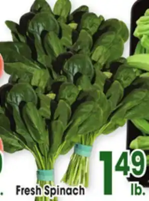 Jewel-Osco Fresh Spinach offer