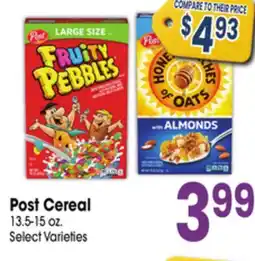 Jewel-Osco Post Cereal offer