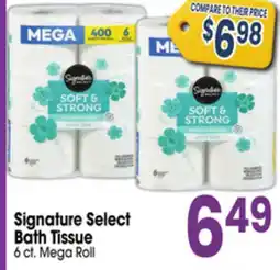 Jewel-Osco Signature Select Bath Tissue offer