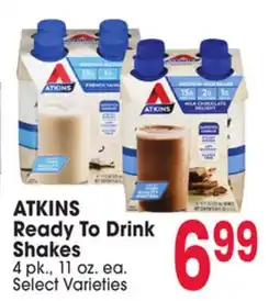 Jewel-Osco ATKINS Ready To Drink Shakes offer