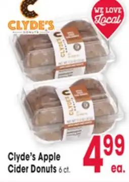 Jewel-Osco Clyde's Apple Cider Donuts offer