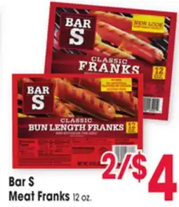 Jewel-Osco Bar S Meat Franks offer