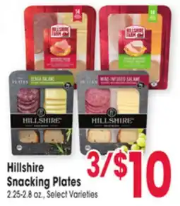 Jewel-Osco Hillshire Snacking Plates offer
