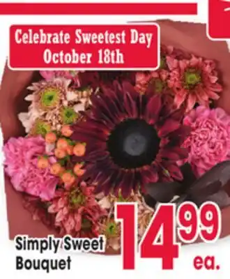 Jewel-Osco Simply Sweet Bouquet offer