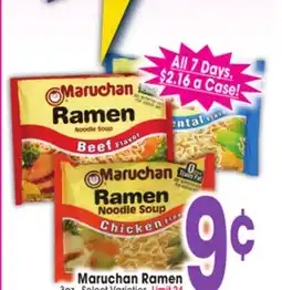 Jewel-Osco Maruchan Ramen offer