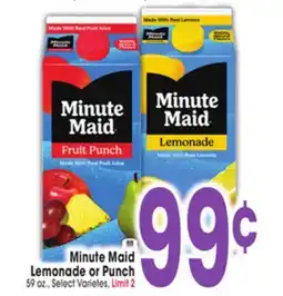 Jewel-Osco Minute Maid Lemonade or Punch offer