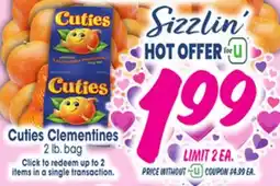 Jewel-Osco Cuties Clementines offer