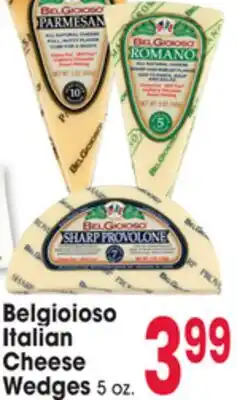 Jewel-Osco Belgioioso Italian Cheese Wedges offer