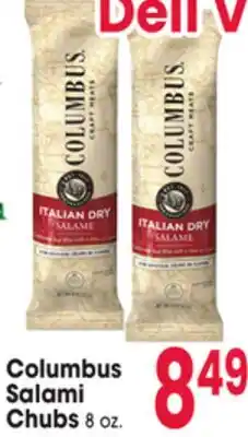 Jewel-Osco Columbus Salami Chubs offer