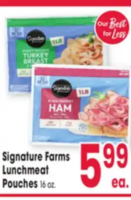Jewel-Osco Signature Farms Lunchmeat offer