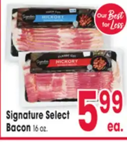 Jewel-Osco Signature Select Bacon offer
