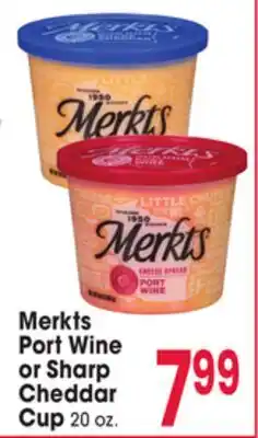 Jewel-Osco Merkts Port Wine or Sharp Cheddar offer