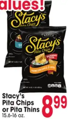 Jewel-Osco Stacy's Pita Chips or Pita Thins offer